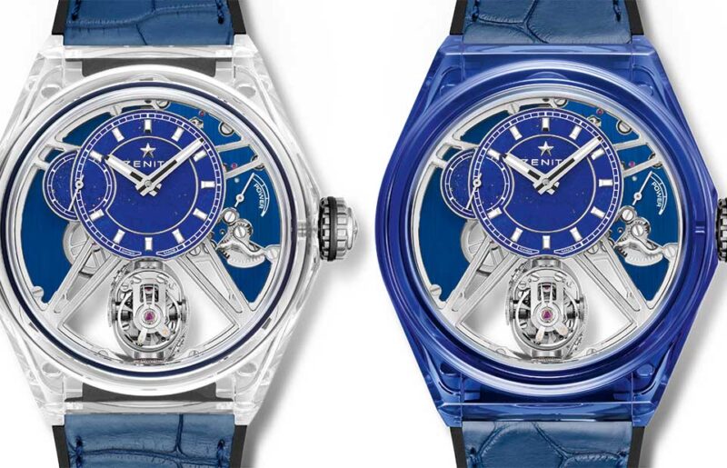 Introducing the Zenith Defy Zero G Sapphire