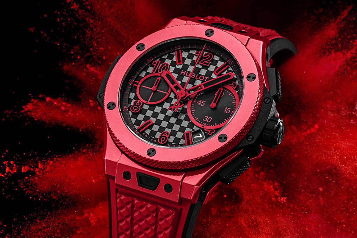 Hublot Big Bang 20th Anniversary Red Magic (Photography: Sidney Teo; Art Direction: Clementinus Liem, &copy;Revolution)