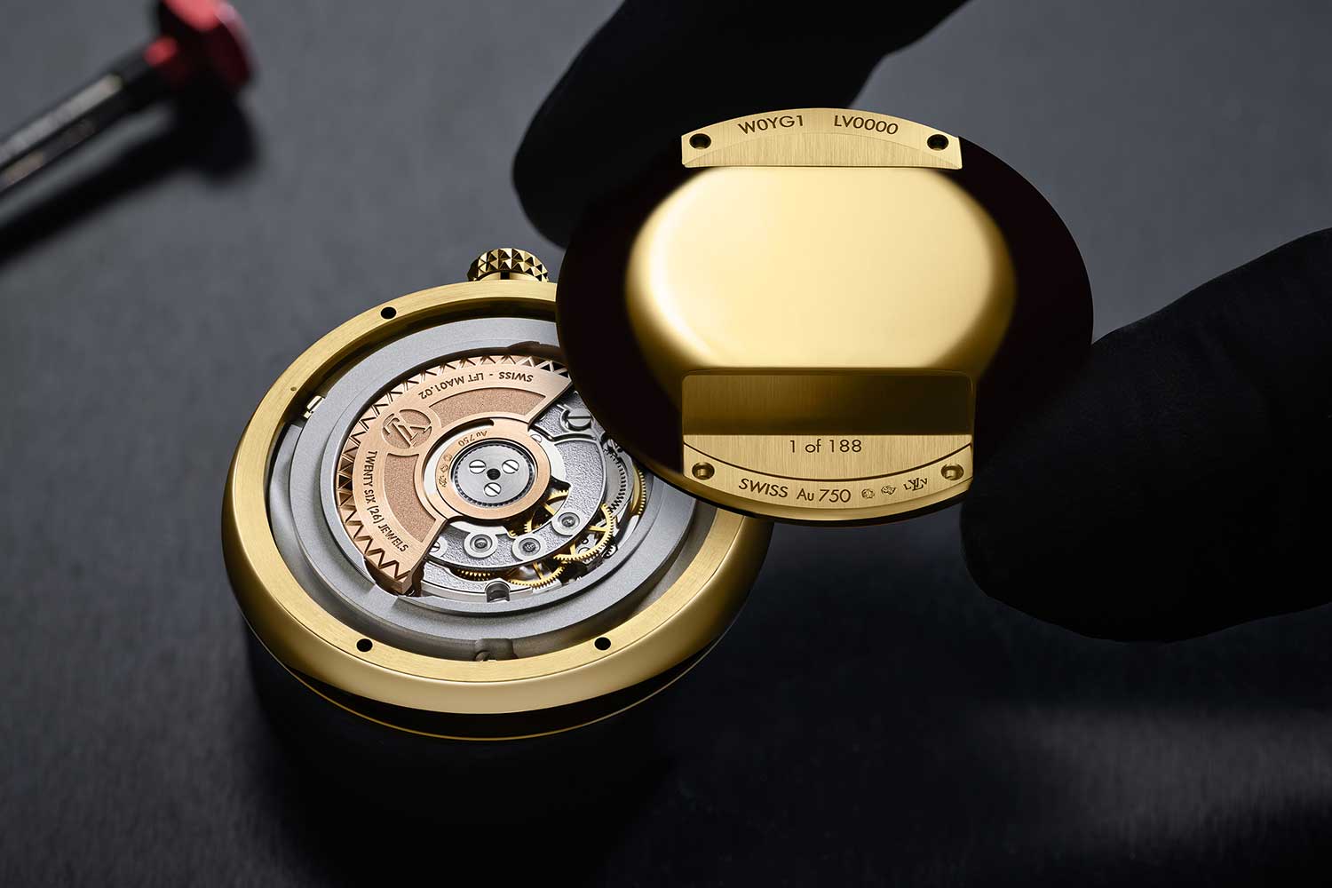 Caliber LFTMA01.02 self-winding, in-house movement