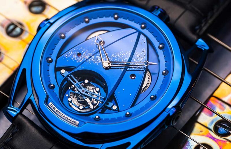 The Revolutionary List: 30 Pioneering Watches &ndash; the De Bethune DB28 Tourbillon Kind of Blue