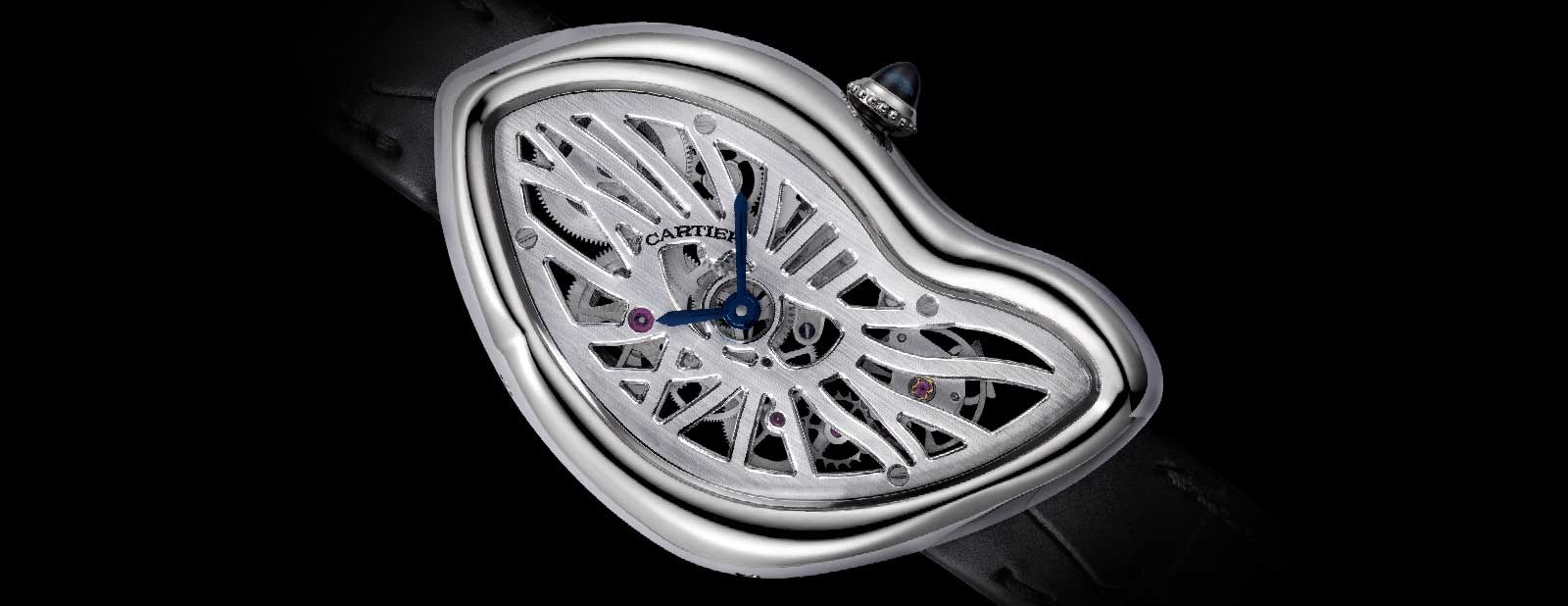 Cartier Crash - The Revolutionary List: 30 Pioneering Watches – the Cartier Crash Skeleton