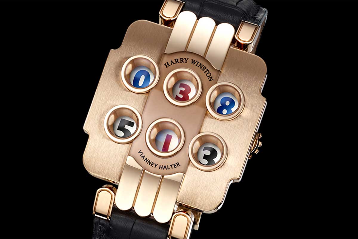 Harry Winston Opus 3 in 18k rose gold