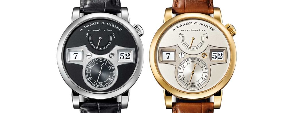The Revolutionary List: 30 Pioneering Watches &ndash; the A. Lange & S&ouml;hne Zeitwerk