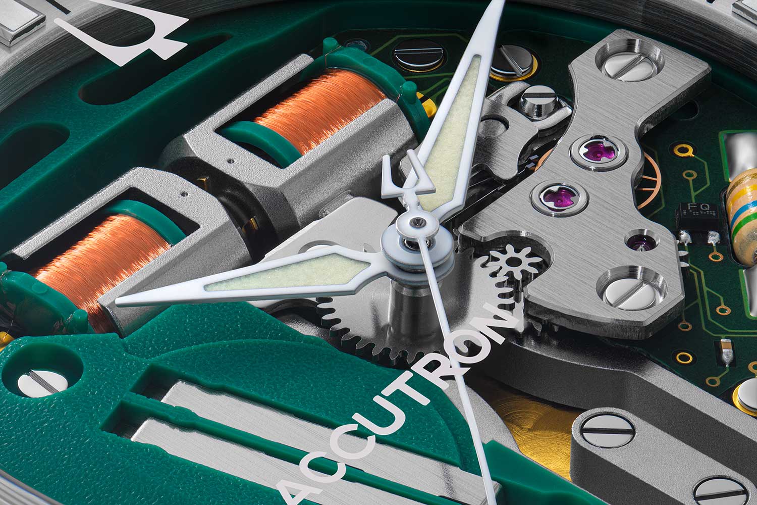 The upgraded tuning fork’s twin copper coils