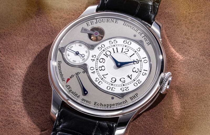 The Revolutionary List: 24 Technically Brilliant Watches &ndash; F.P. Journe Chronom&egrave;tre Optimum