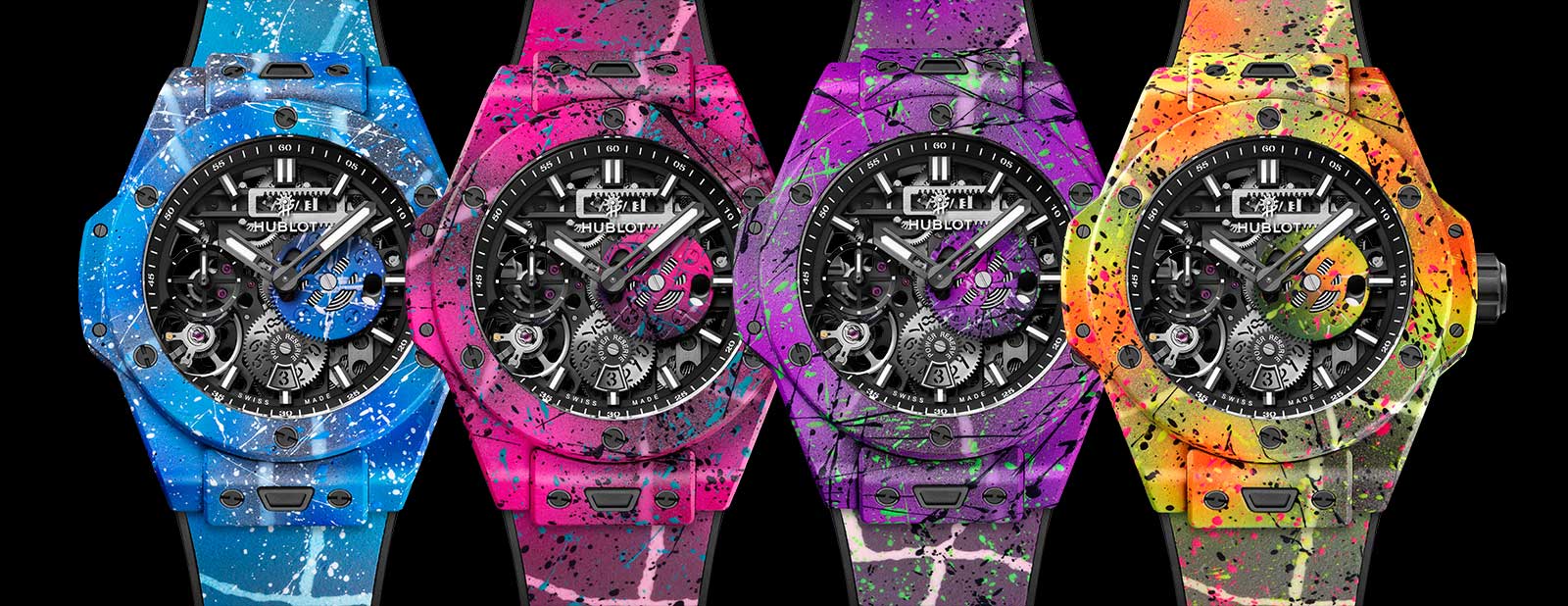Hublot Unveils New Big Bang Meca-10 Street Art Collection at Art