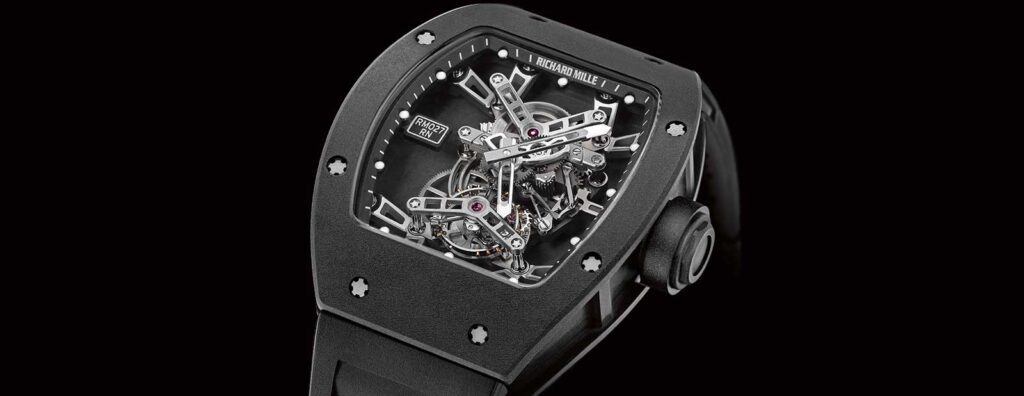 The Revolutionary List: 30 Pioneering Watches &ndash; the Richard Mille RM 027 Tourbillon Rafael Nadal