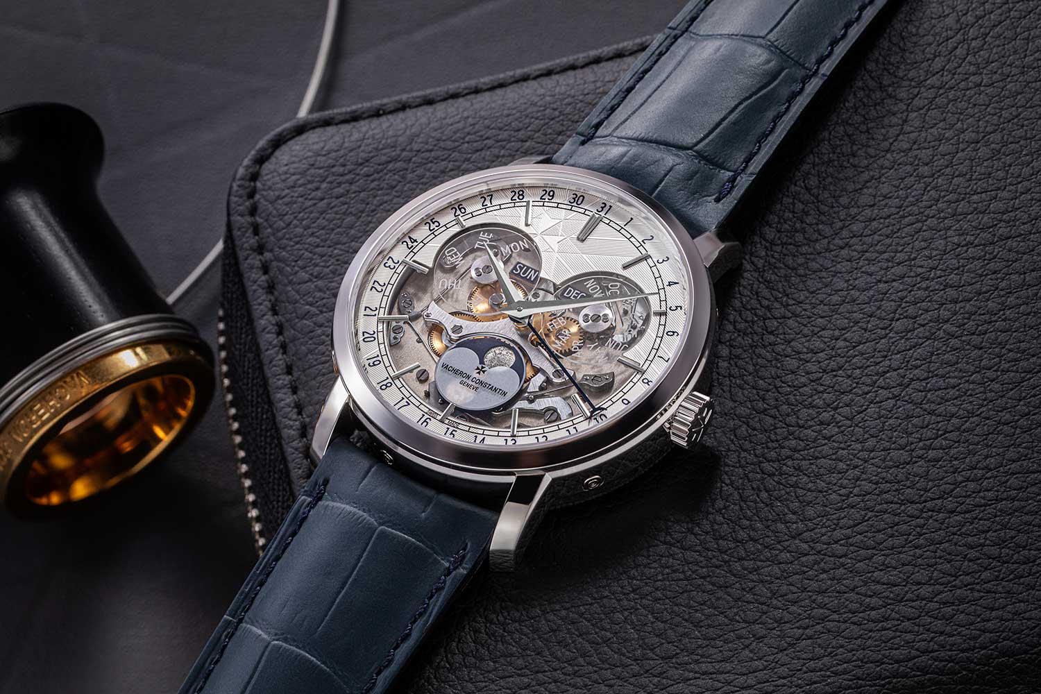 Vacheron Constantin Traditionnelle Complete Calendar Openface (©Revolution)