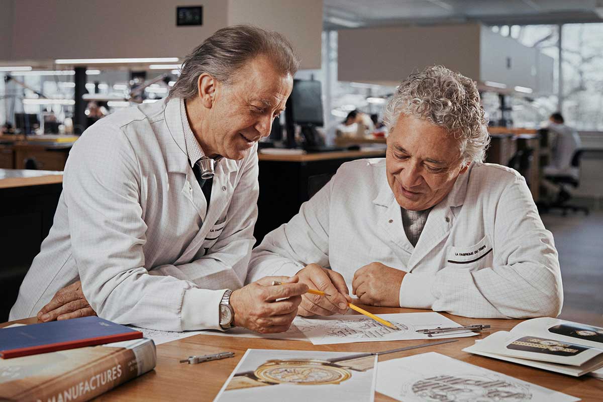 Michel Navas and Enrico Barbasini