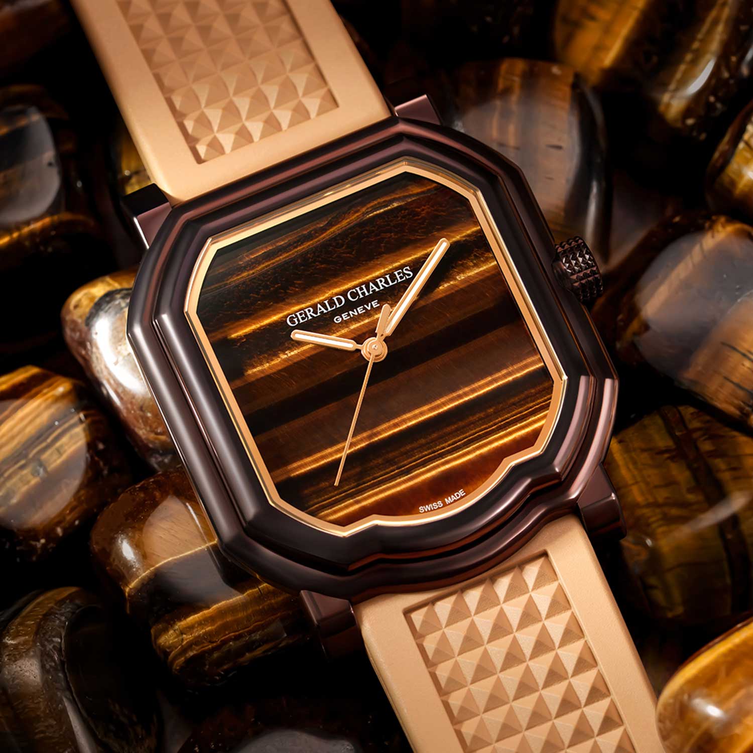 Gerald Charles: Maestro 2.0 Ultra-Thin ‘Tiger’s Eye’