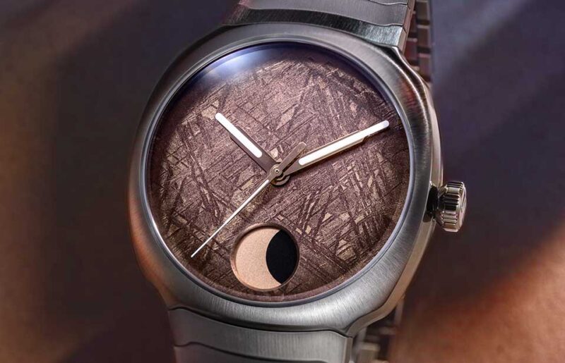 A Closer Look: H. Moser & Cie. Streamliner Perpetual Moon Concept Meteorite