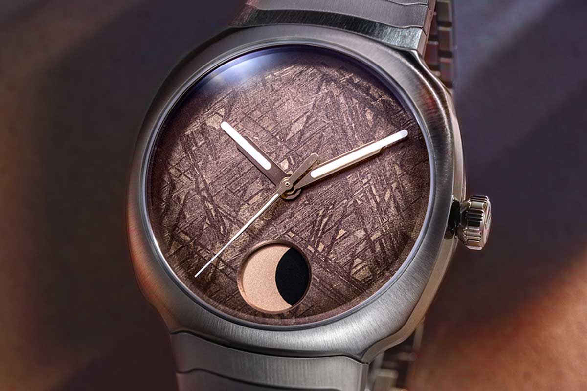 H. Moser & Cie. Streamliner Perpetual Moon Concept Meteorite (&copy;Revolution)