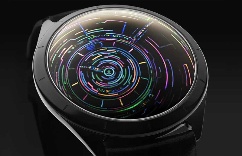 The Ressence Type 9 IKE creates a rainbow light show for the wrist
