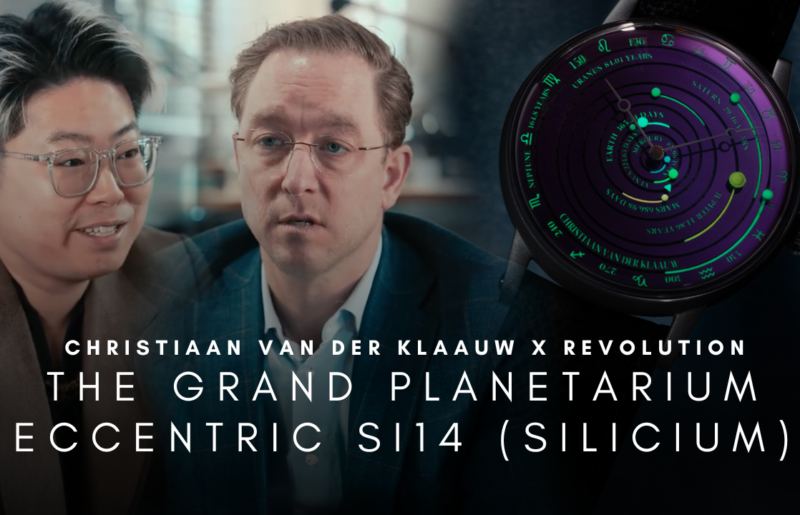 Introducing The Grand Planetarium Eccentric Si14 (Silicium) | Christiaan van der Klaauw x Revolution