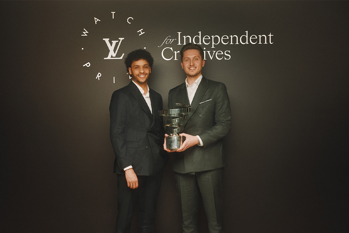 Hazemann & Monnin receiving the LV Watch Prize 2026