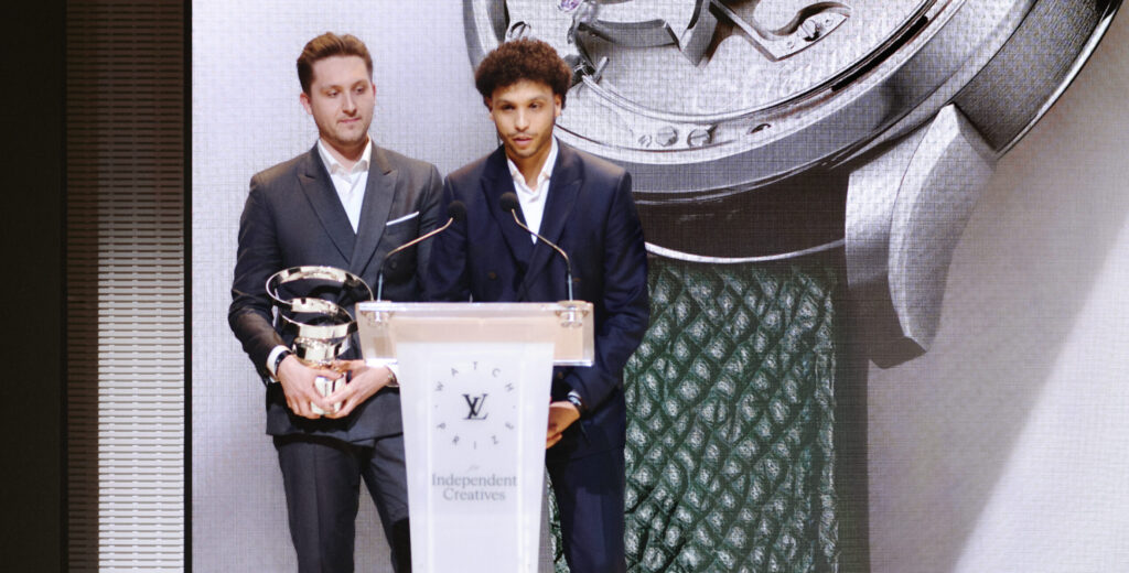 Hazemann & Monnin winning the LV Watch Prize 2026