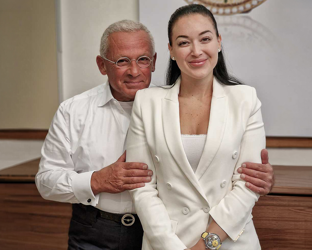 Pascal Raffy and Audrey, the next generation of Raffy to helm the House of Bovet