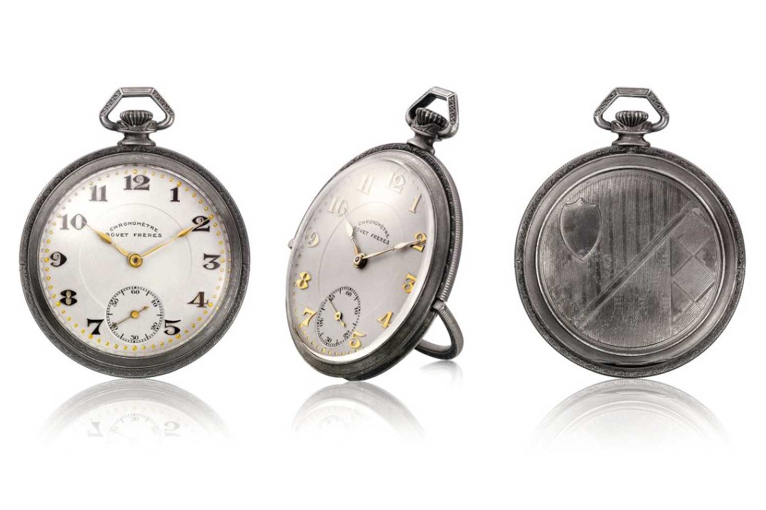 The Easel Chronometer from 1930 that was the inspiration for Bovet’s 19Thirty collection and the Amadeo system