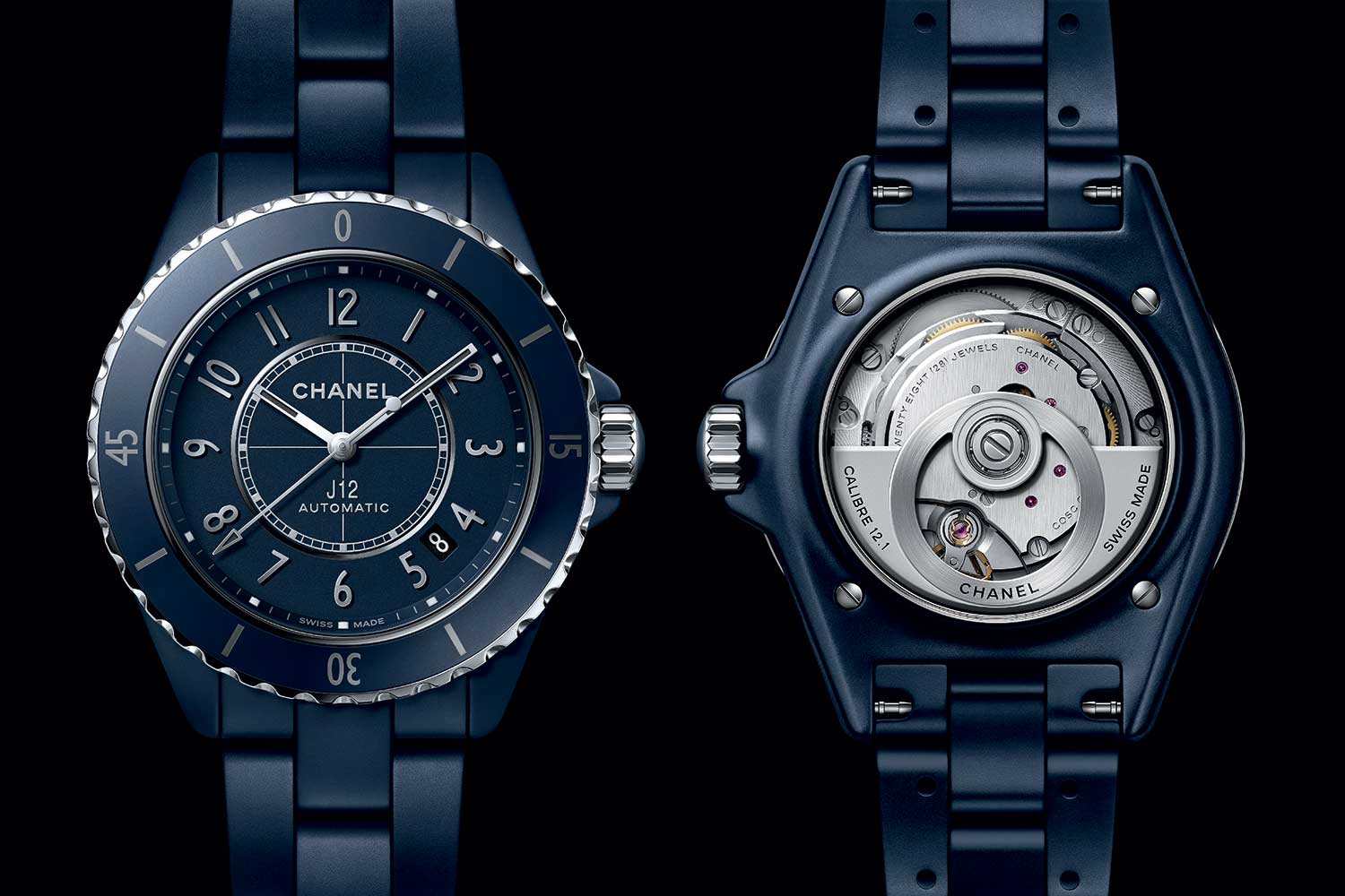 Chanel J12 Bleu 38mm Caliber 12-1