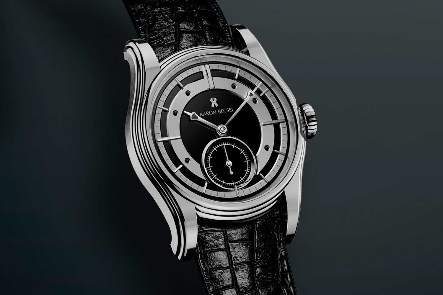 The dial batons of the Pameus require three different finishes, while the hour markers are applied using a gem-setting technique from the back