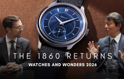 Chopard at Watches & Wonders 2026: L.U.C 1860 Chronometer with Karl-Fritz Scheufele