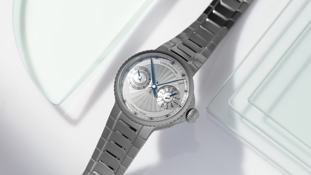 PULSE GMT Silver Guilloché