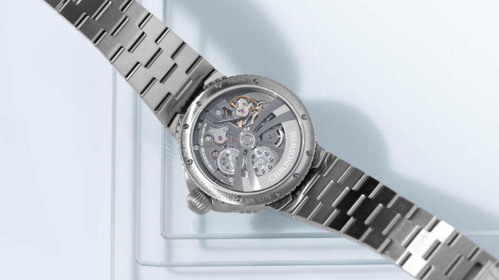 PULSE GMT Silver Guilloché