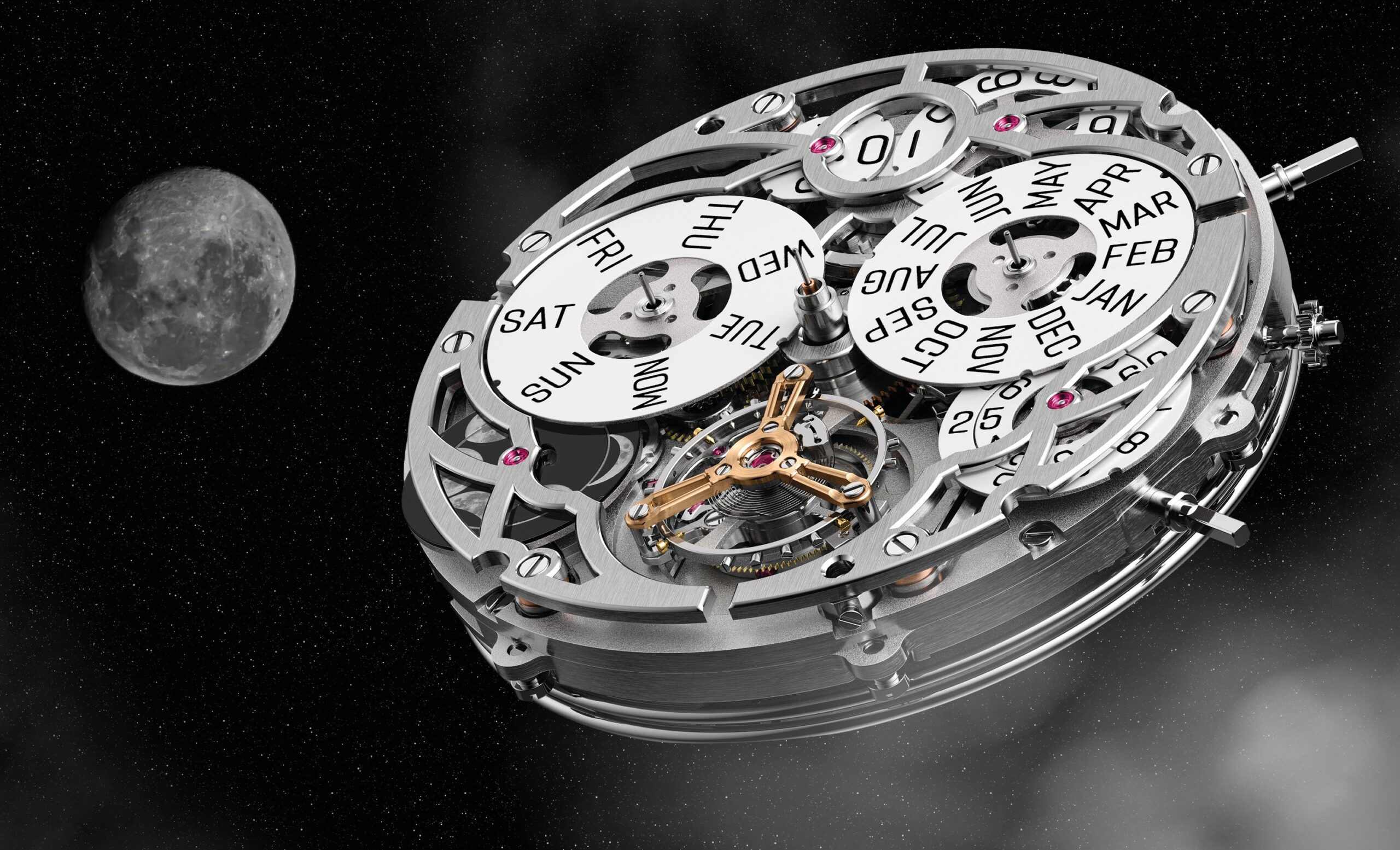 With the (Caliber 1150), Audemars Piguet based its fundamental structure on the (Caliber 1000) caliber, reimagining and adapting it specifically for a pocket watch.