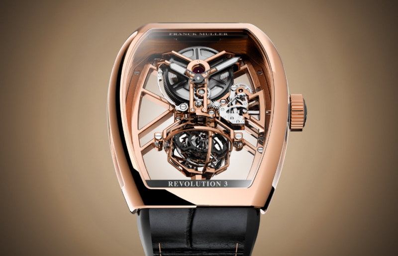 Franck Muller reimagines one of its defining Complications with the Vanguard Aero Revolution 3 Skeleton