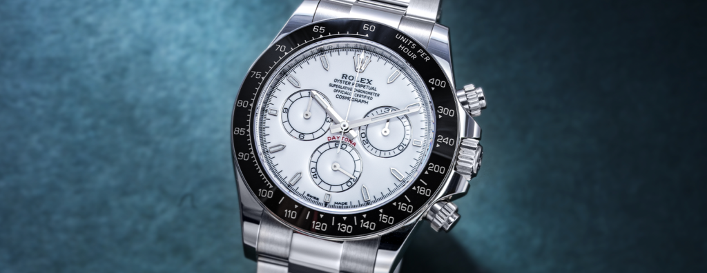 A Closer Look: Rolex Cosmograph Daytona with Enamel Dial