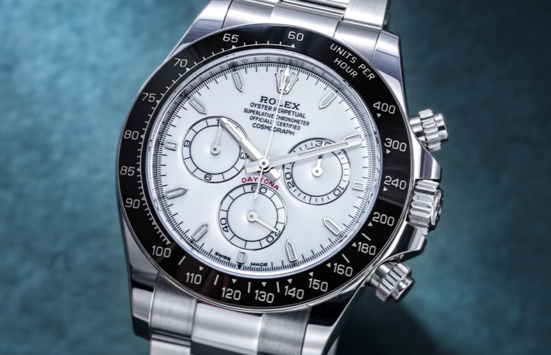 A Closer Look: Rolex Cosmograph Daytona with Enamel Dial