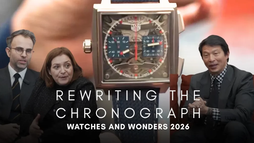 TAG Heuer at Watches & Wonders 2026: Monaco Evergraph w/ Carole Forestier-Kasapi & Nicholas Biebuyck