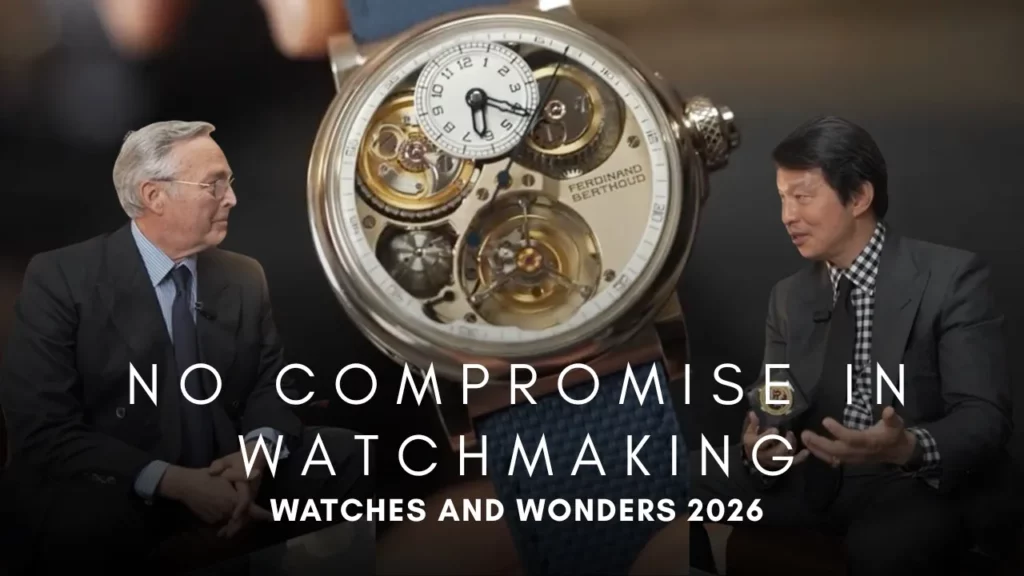 Ferdinand Berthoud at Watches & Wonders 2026: The Pursuit of Precision with Karl-Friedrich Scheufele
