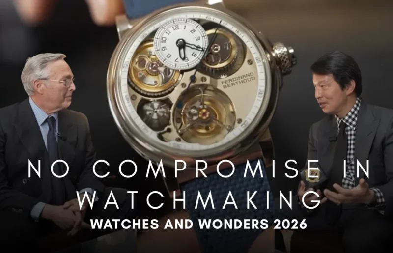Ferdinand Berthoud at Watches & Wonders 2026: The Pursuit of Precision with Karl-Friedrich Scheufele