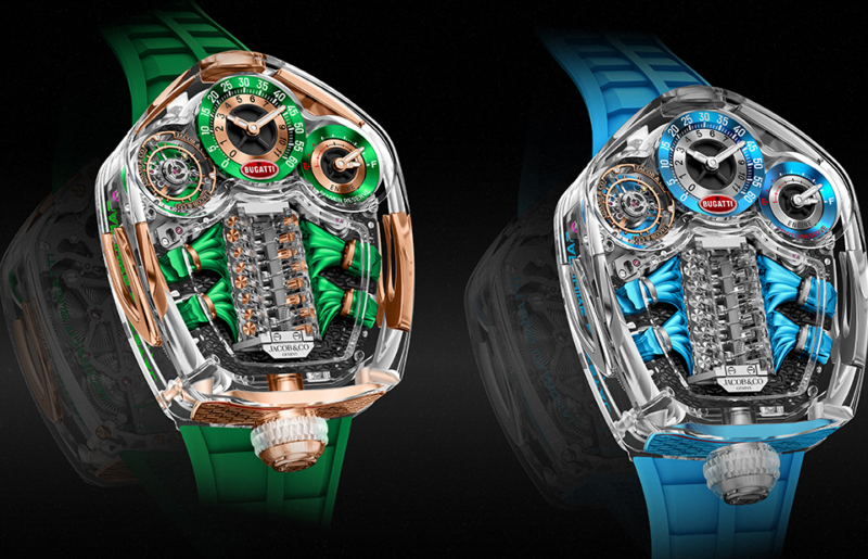 Jacob & Co. Bugatti Tourbillon Sapphire Crystal: The Transparent Hypercar