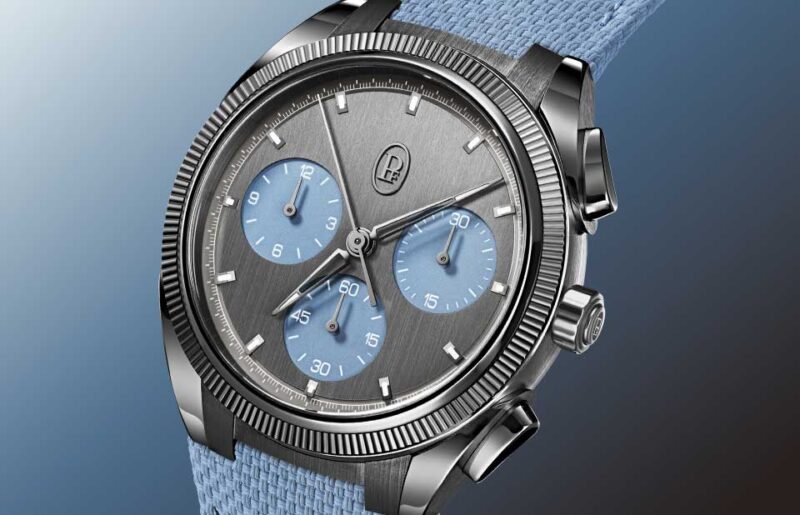 Parmigiani Fleurier’s Tonda PF Sport Chronograph Ultra Cermet gets a Mineral Blue Makeover
