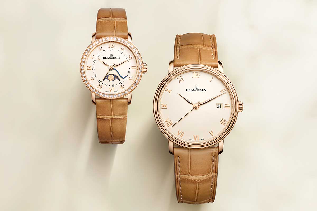 Blancpain Villeret Phases de Lune 29.2mm and Blancpain Villeret Ultraplate 38mm