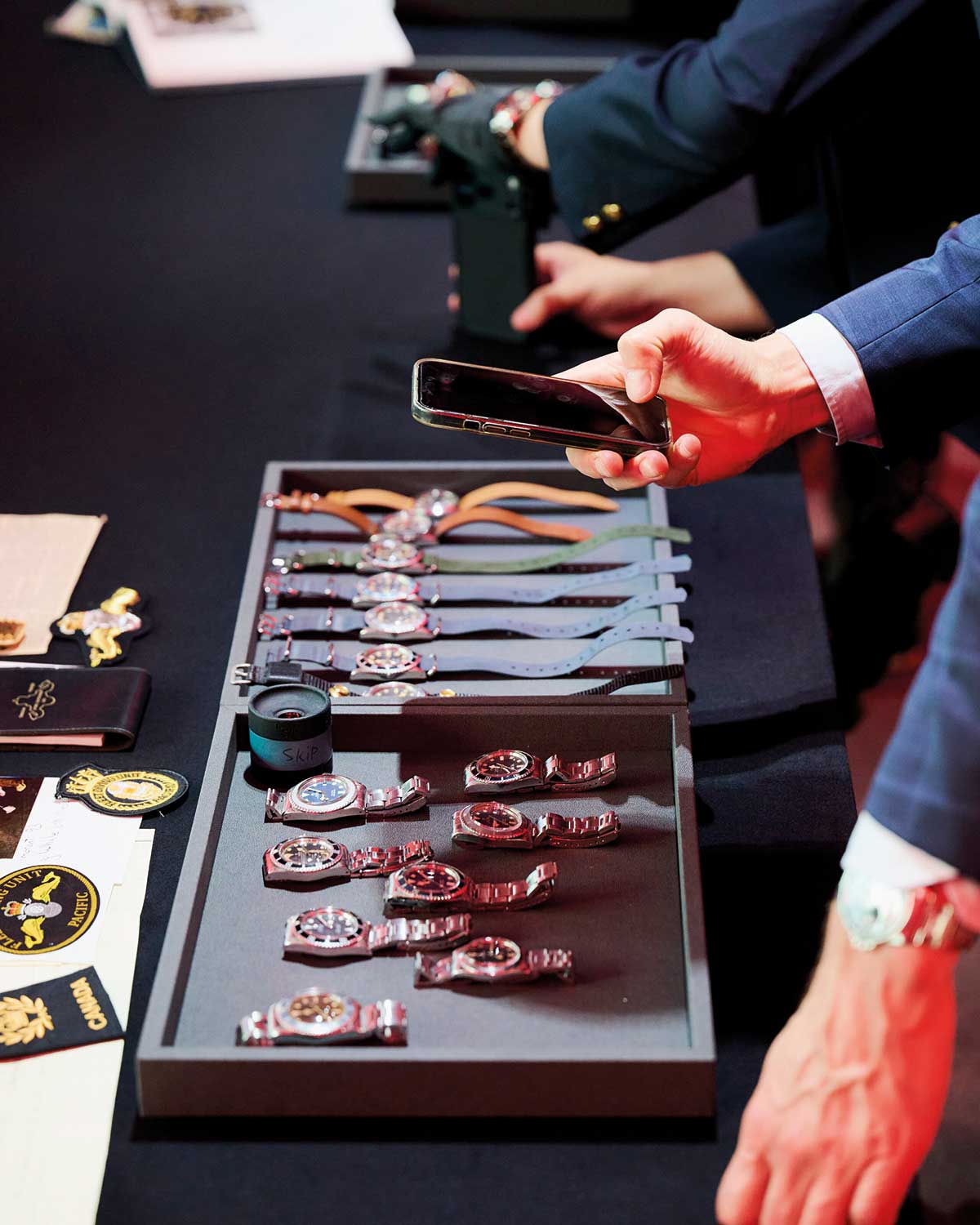 A collection of military issued Submariners