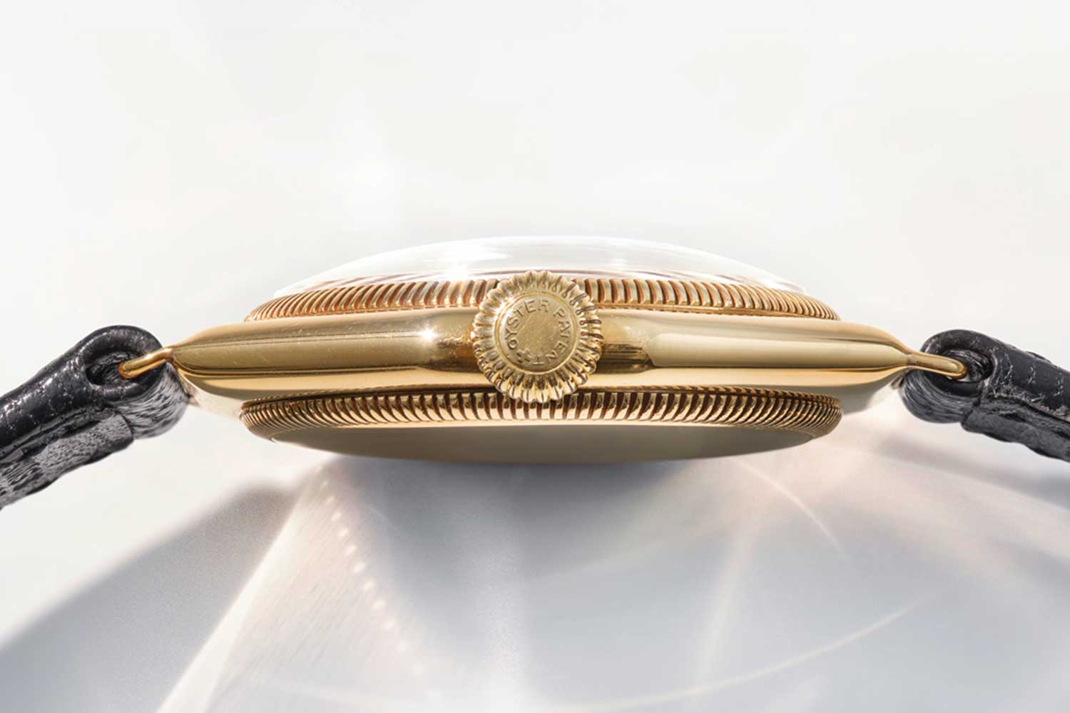 The first Rolex Oyster Octaganol case in 1926
