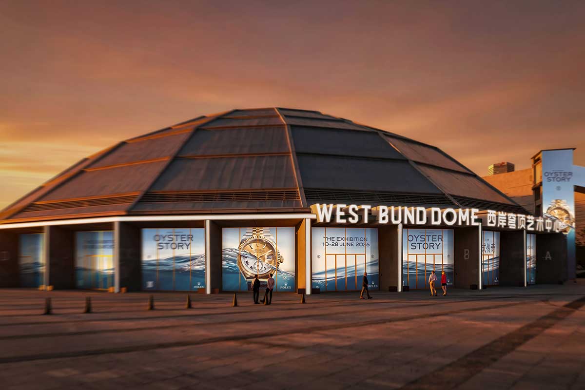 The Shanghai West Bund Dome (Image: Rolex)
