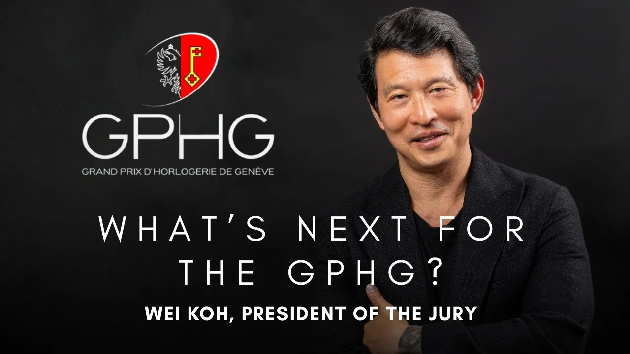 Wei Koh on Becoming President of the GPHG Jury | The Future of Watchmaking Awards