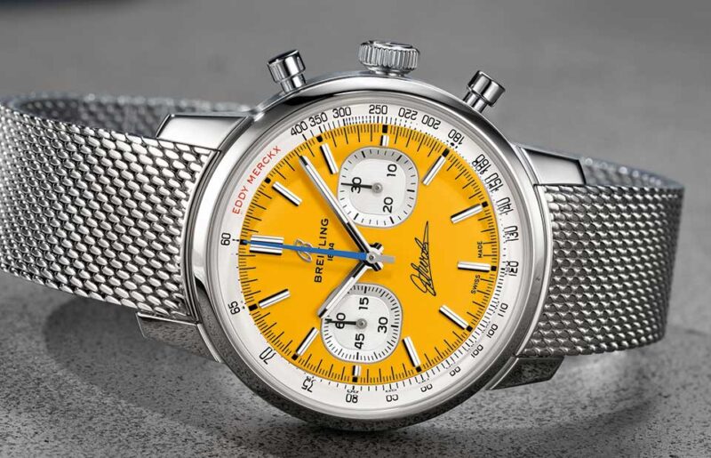 Breitling Honours Eddy Merckx With A B01 Top Time