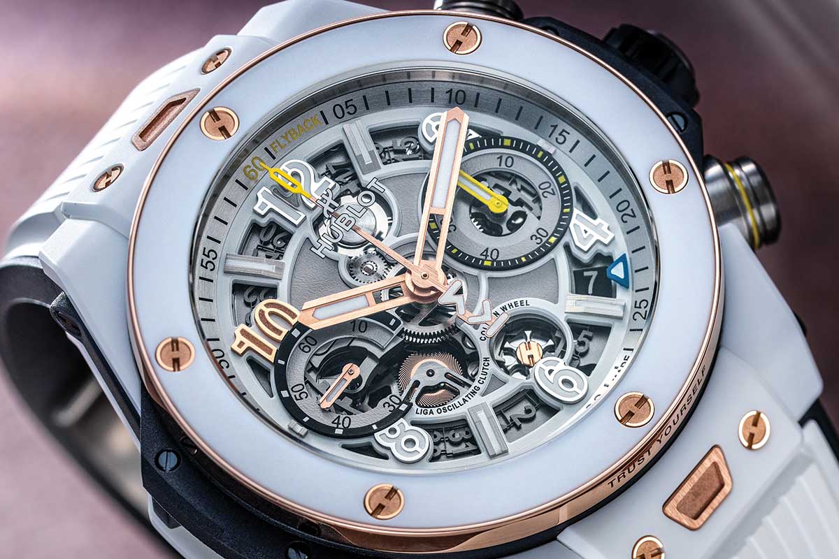 Hublot Big Bang Reloaded Kylian Mbappé White Ceramic (©Revolution)