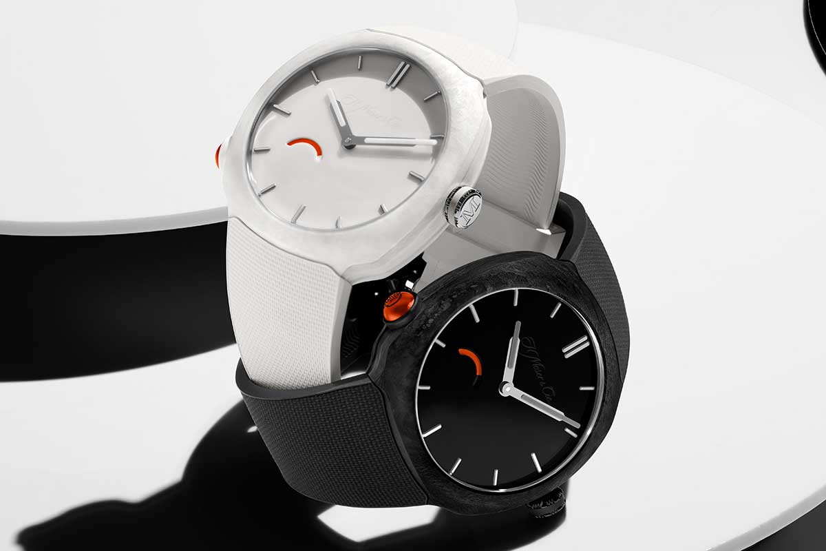 H. Moser & CIE. Streamliner Pump Black & White