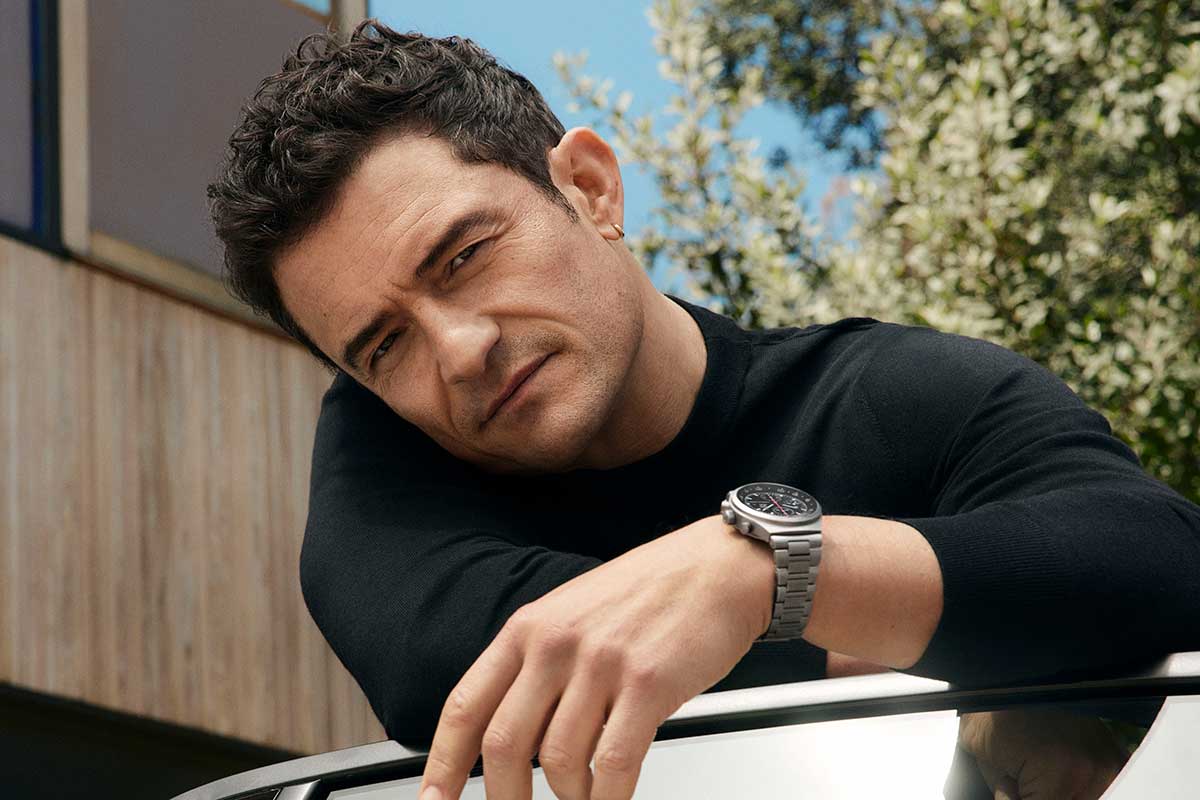Orlando Bloom and Porsche Design