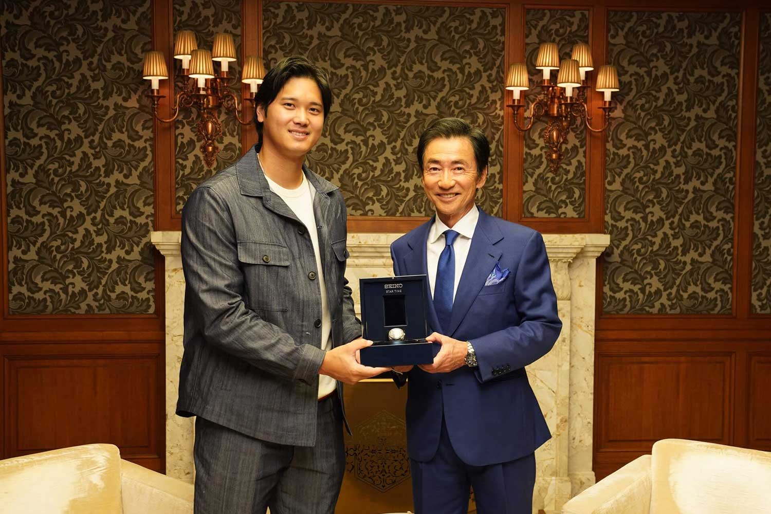 Seiko Star Time custom made for Shohei Ohtani