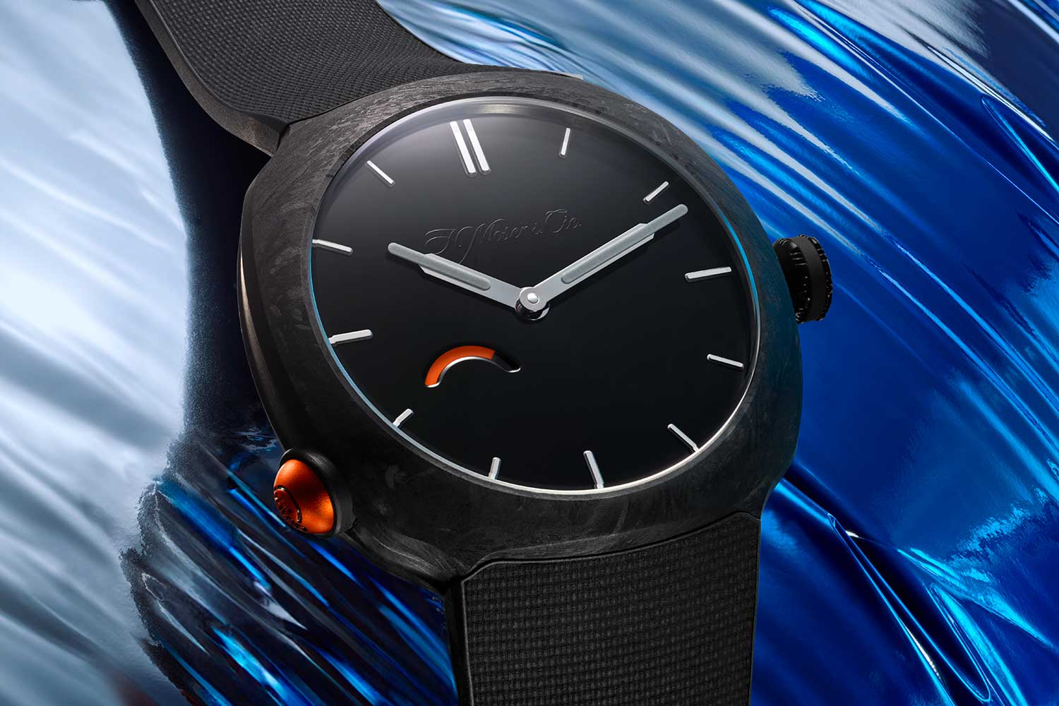 H. Moser & Cie. Streamliner Pump Black