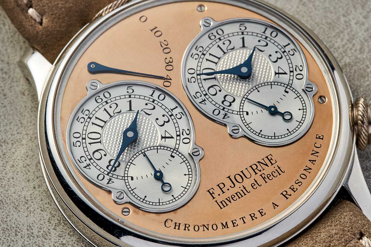 Le Chronomètre à Résonance Lot 2038 (©Revolution)