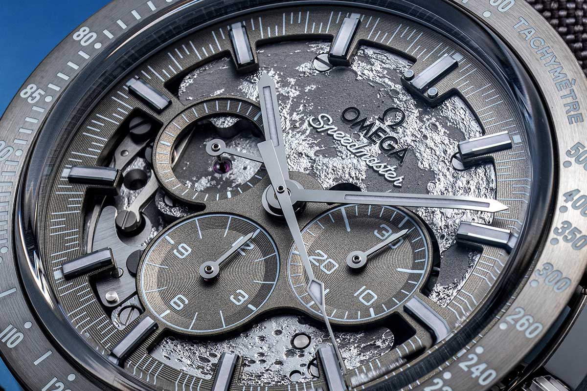 Omega Speedmaster Grey Side of the Moon (©Revolution)