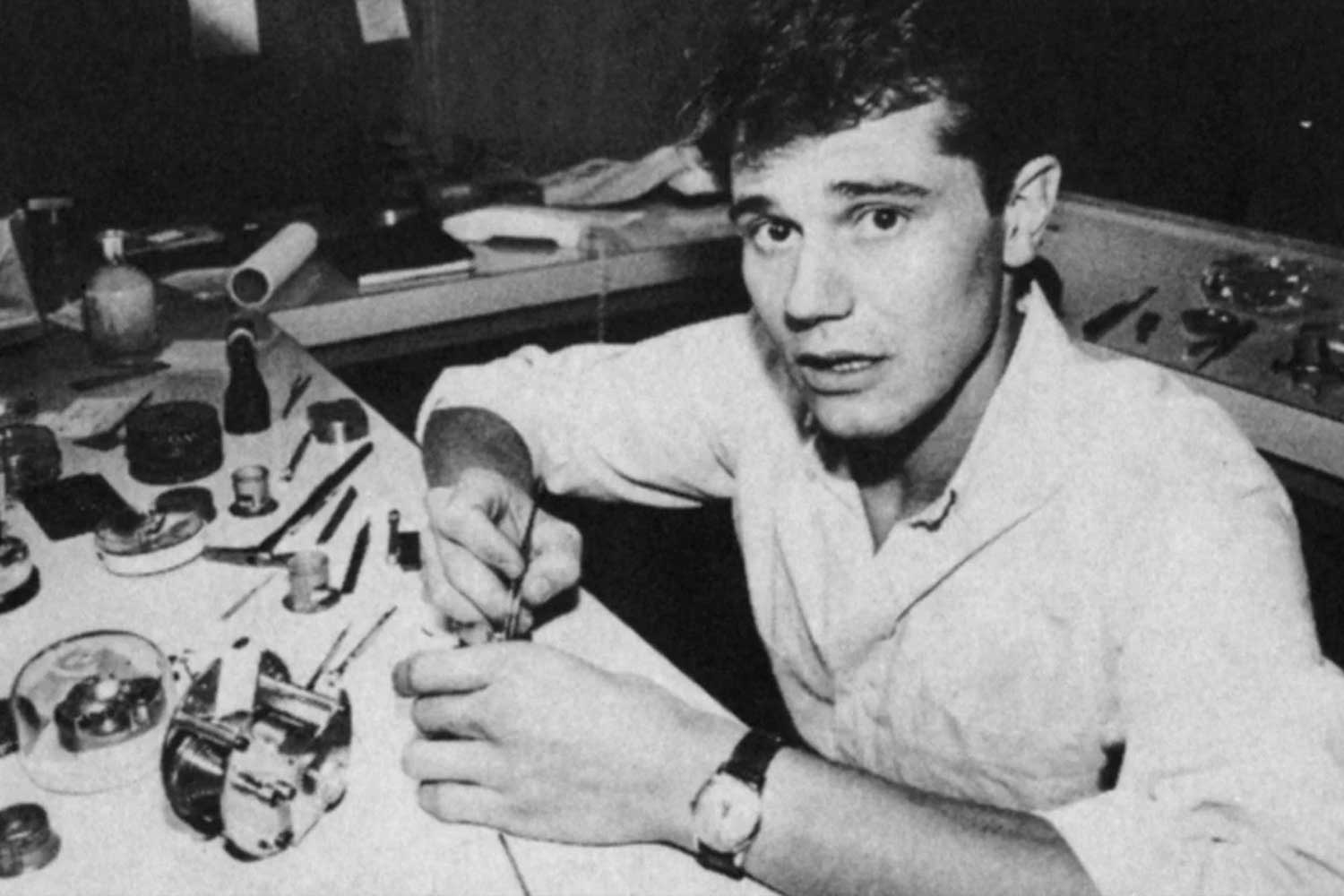 A young François-Paul Journe (Image: Oracle Time)